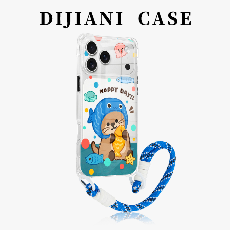 水獭好多鱼苹果17pro手机壳可爱