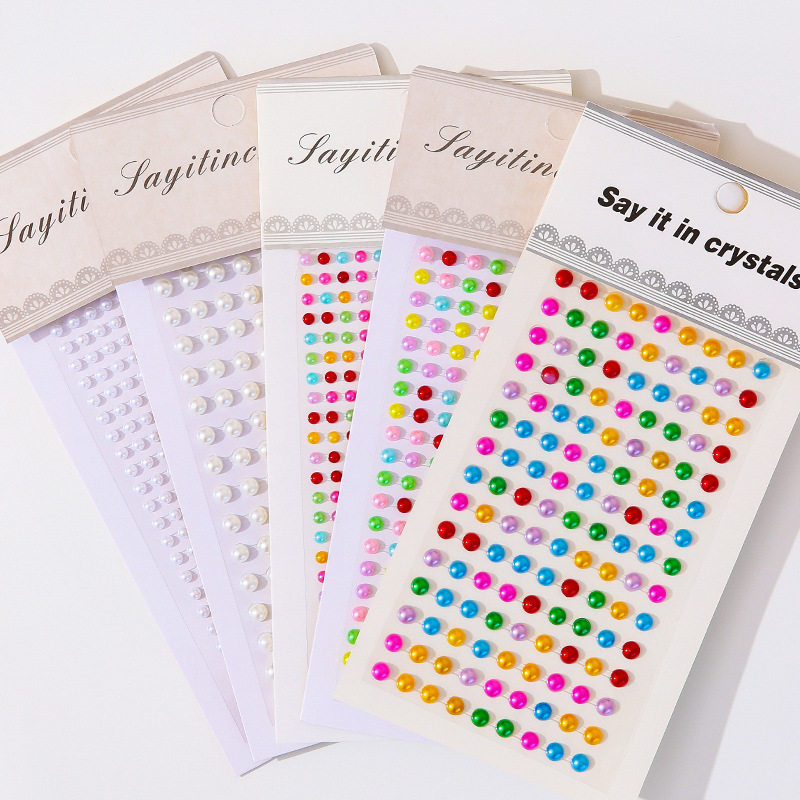 水晶贴彩色珍珠创意手机壳贴纸公主女孩3d立体钻石贴指甲贴化妆脸上贴儿童咕卡手账装饰亚克力宝石贴粘贴文具,文具电教/文化用品/商务用品,贴纸/立体贴纸,淘宝优惠券,粉丝福利购,淘宝优惠卷