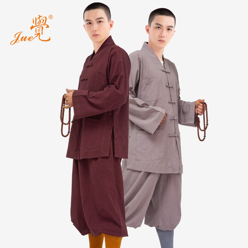 JUEPAI MONK CLOTHES: SPRING AND SUMMER COTTON GOWNS LINEN COATS LONG GOWNS SHORT GOWNS SMALL GOWNS ARHAT GOWNS MONK CLOTHES MONK CLOTHES