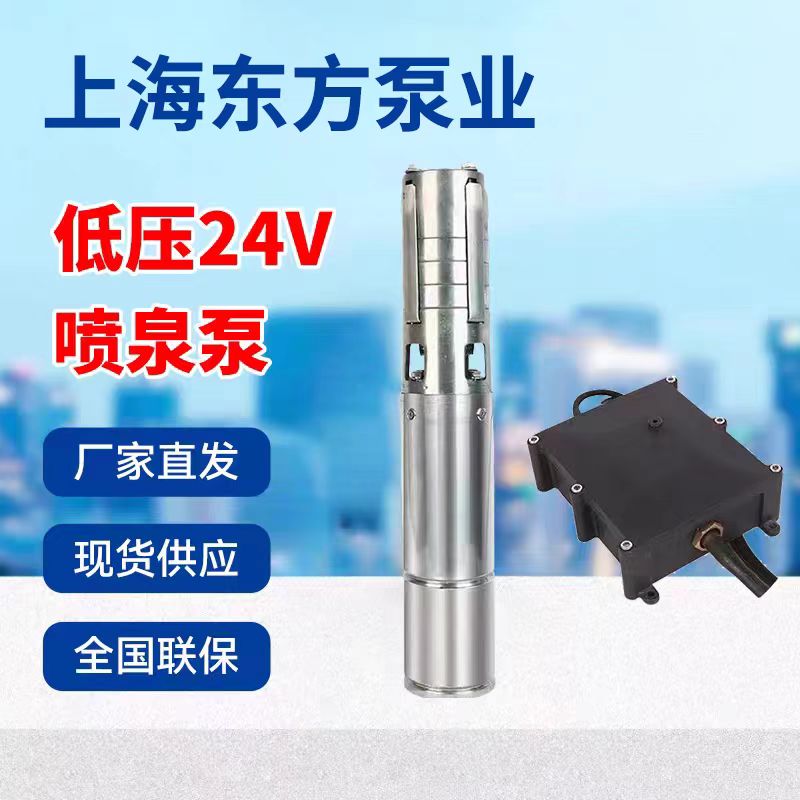 上海东方泵业24V低压潜水泵