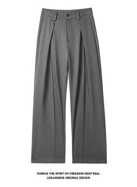 NICE LOOSE潮流新品青少年个性休闲裤子百搭潮男大码美式宽松西裤