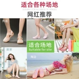 Летние водонепроницаемые слайдеры, тапочки, нескользящая униформа медсестры, сумка для обуви, пляжная обувь, сандалии