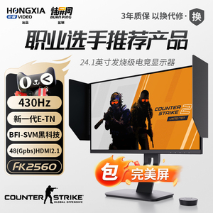 宏夏24.1英寸430hz电竞显示器