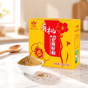 万利福有机金色亚麻籽粉盒装（30克*10袋）