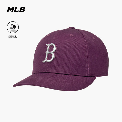 MLB官方男女同款韩系复古防泼水遮阳帽硬顶棒球帽26夏季新款CPB34