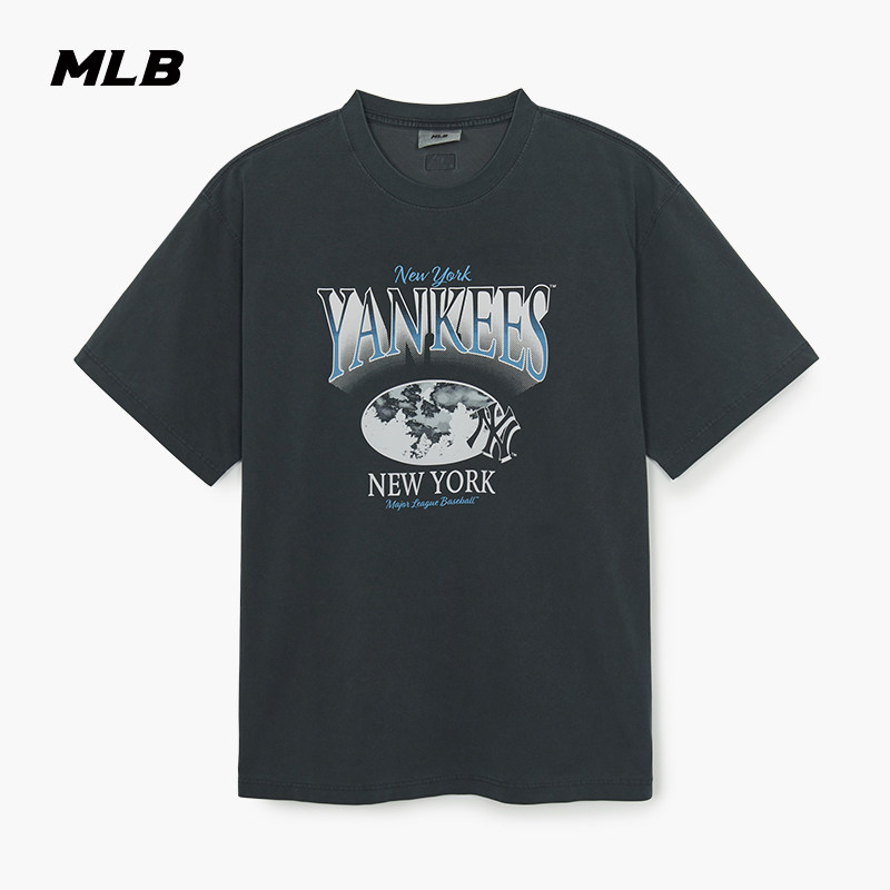 MLB官方情侣运动圆领短袖T恤衫图片