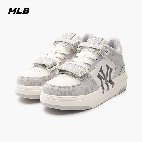 MLB官方复古老花男女情侣板鞋