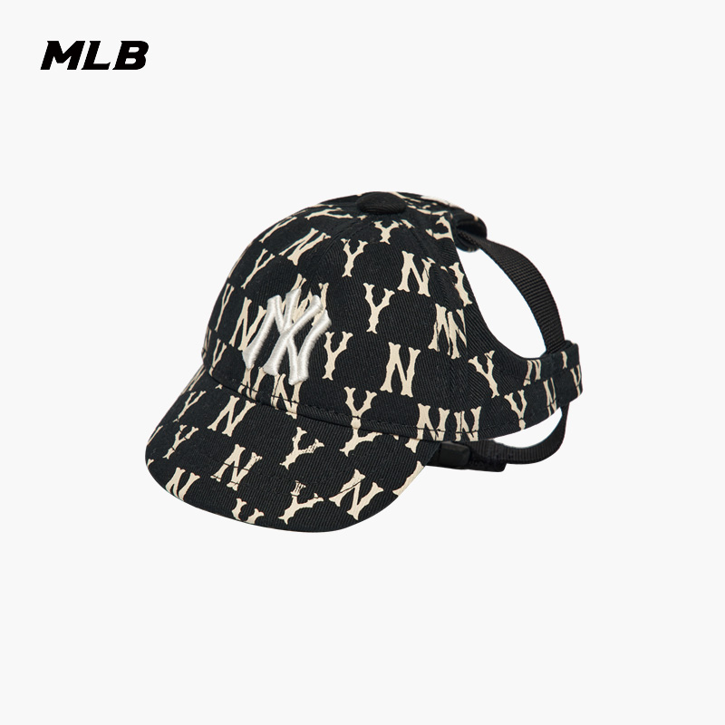 MLB官方宠物帽子复古老花棒球帽