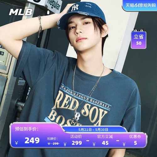 MLB官方男女情侣帽子棒球帽