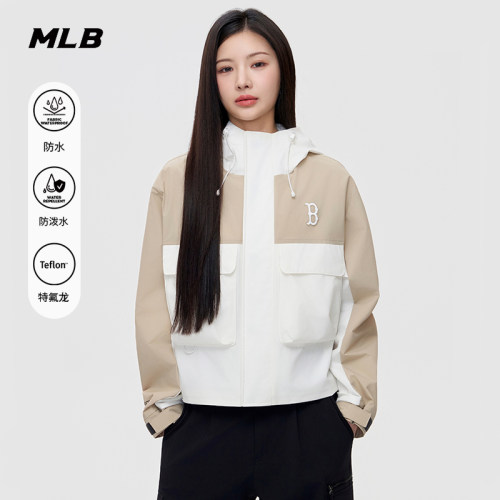 MLB官方KARINA同款时尚百搭防水防污外套26春新款WJB01/WJB02