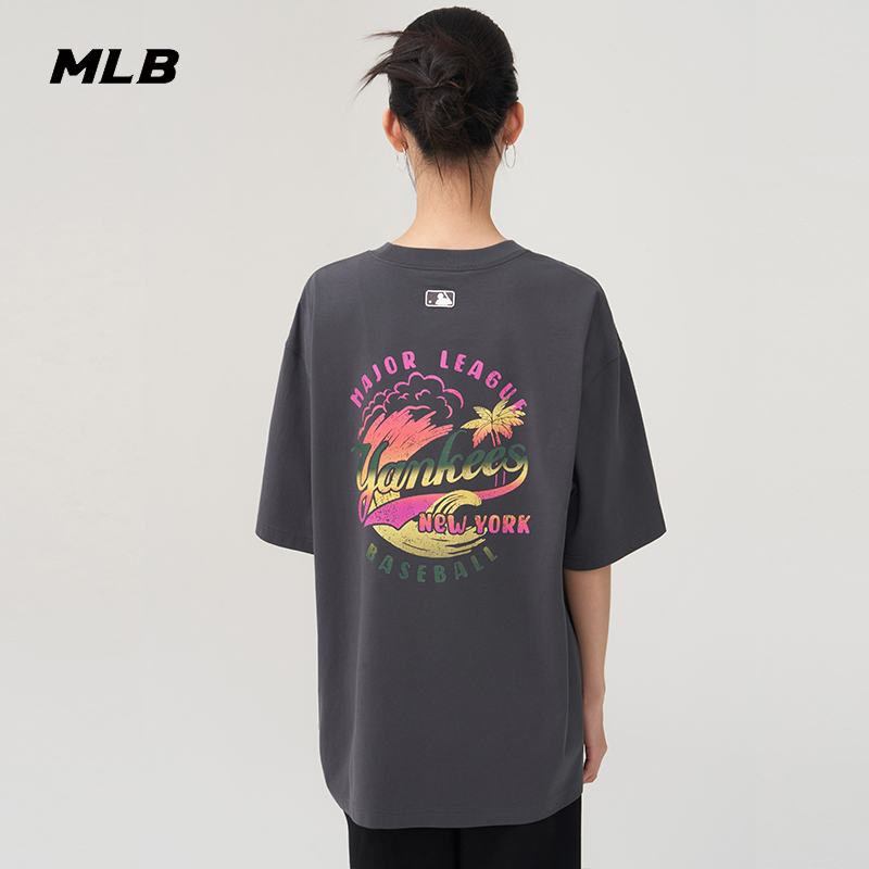 MLB官方男女情侣运动休闲T恤