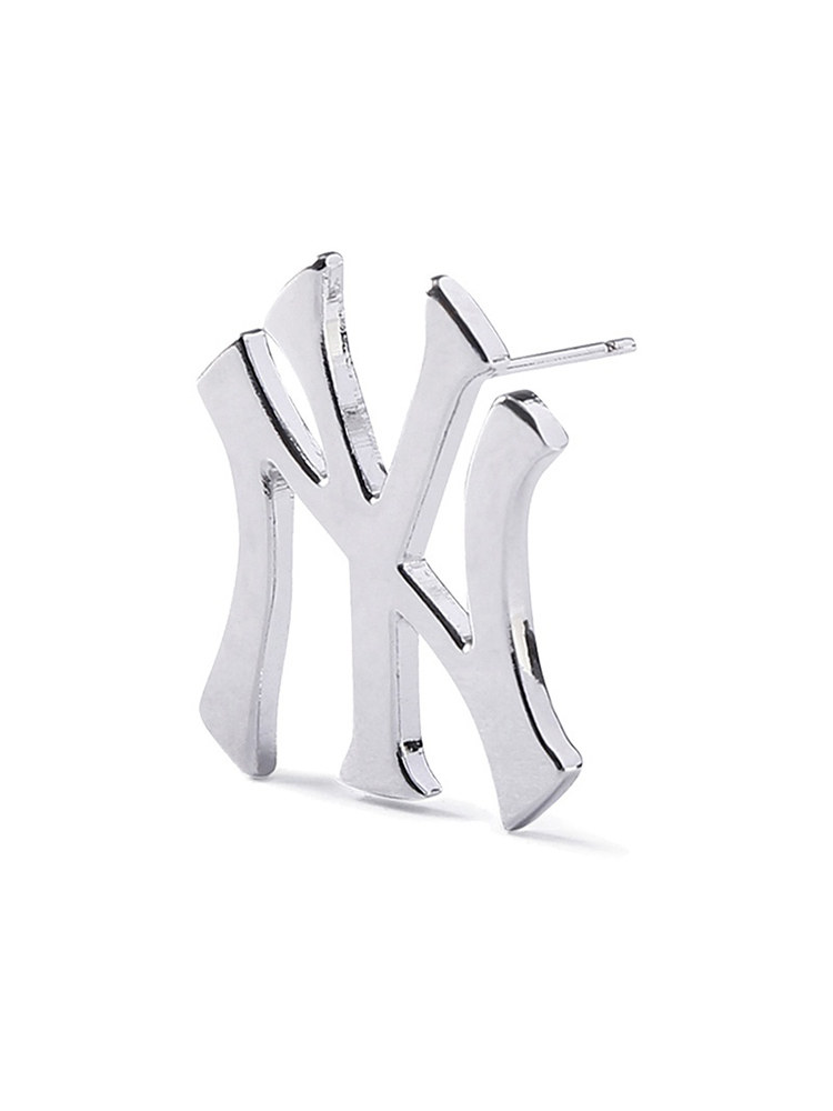 MLB OFFICIAL MENS AND WOMENS STUD EARRINGS NY RETRO EARRINGS SINGLE SIMPLE SPORTS PERSONALITY FASHION JC01 JC02 JC05