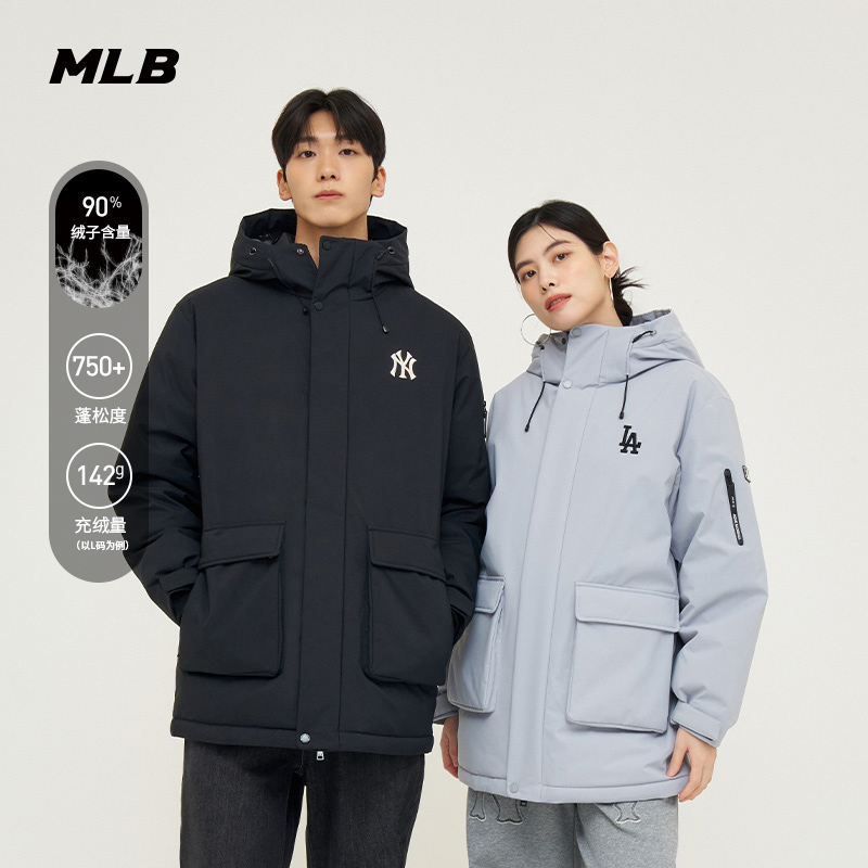 MLB情侣运动羽绒服外套24秋季