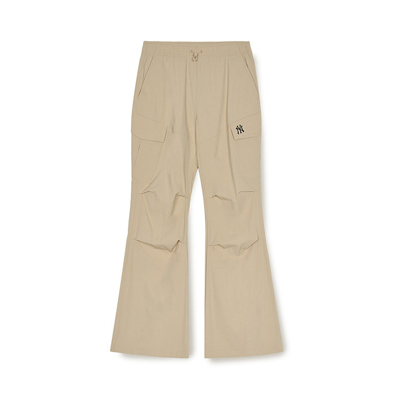 MLB官方 女款微喇工装裤防晒防泼水凉感梭织长裤25夏季新款WPB04,运动服/休闲服装,运动长裤,淘宝优惠券,粉丝福利购,淘宝优惠卷