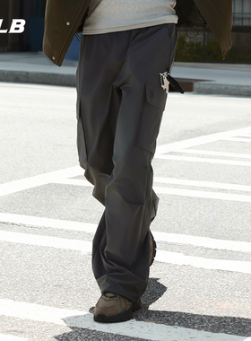 MLB官方 张凌赫KARINA张康乐同款男女软壳工装裤25秋季新款WPB04