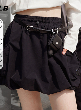 MLB官方 女款韩系潮流时尚防晒凉感速干A字短裙花苞裙25新款SKB01