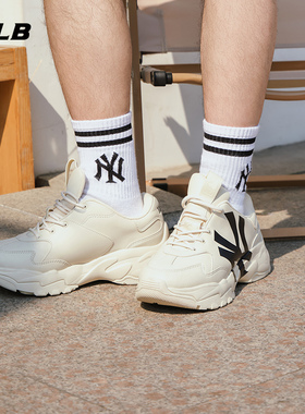 【情人节礼物】MLB官方男女情侣韩系舒适增高厚底老爹鞋秋冬SHC10