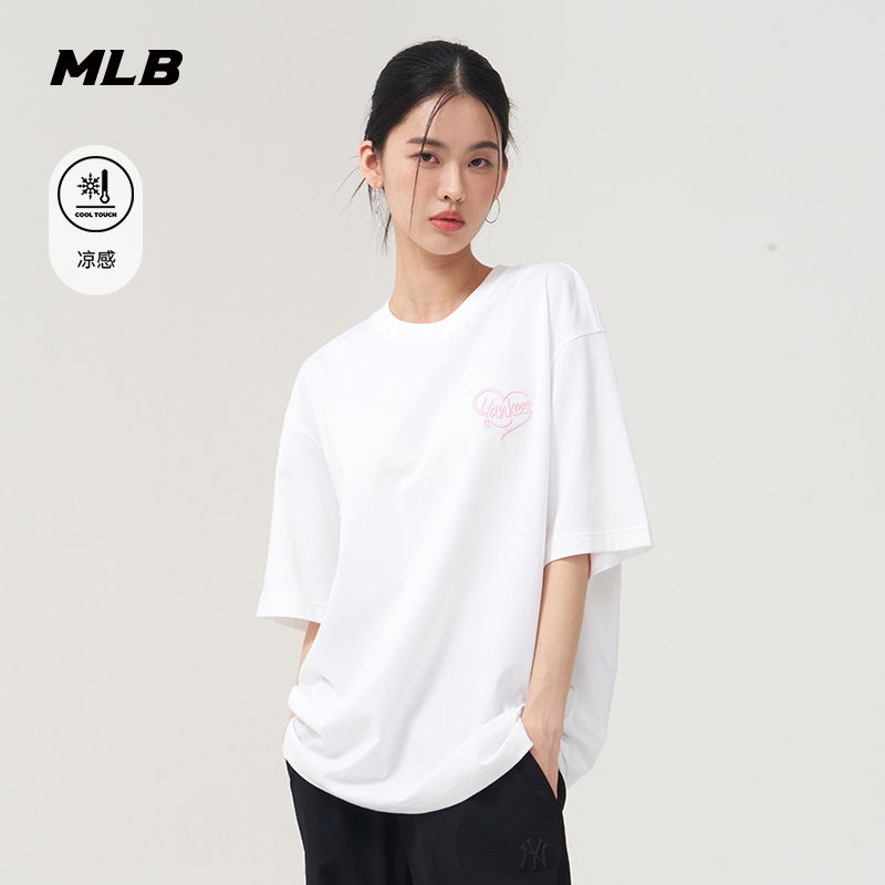 MLB情侣休闲宽松运动T恤