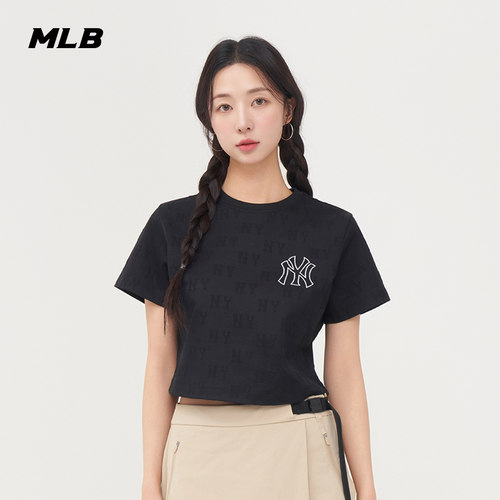 MLB女款休闲宽松运动T恤