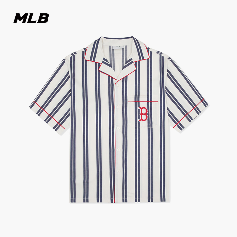 MLB官方男女情侣时尚潮流衬衫