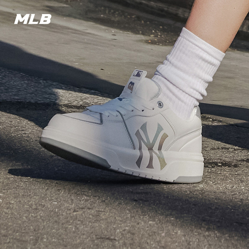 MLB官方 男女同款运动休闲韩系板鞋复古百搭学长鞋秋冬SXCLB