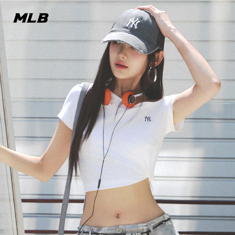 MLB官方运动休闲圆领短袖T恤衫