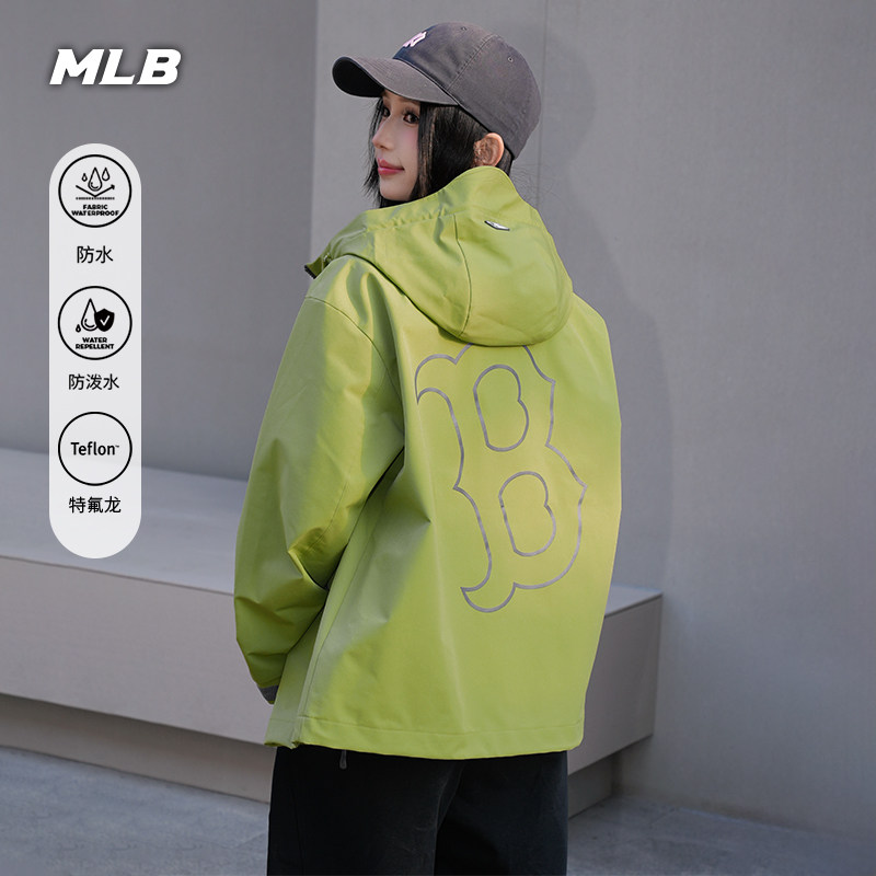 MLB官方 男女同款休闲时尚防水防污三防夹克外套26春季新款WJB03,运动服/休闲服装,运动茄克/外套,淘宝优惠券,粉丝福利购,淘宝优惠卷