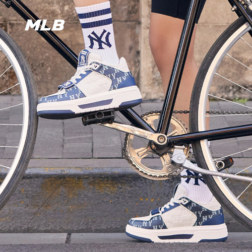 MLB情侣官方休闲鞋老花系列