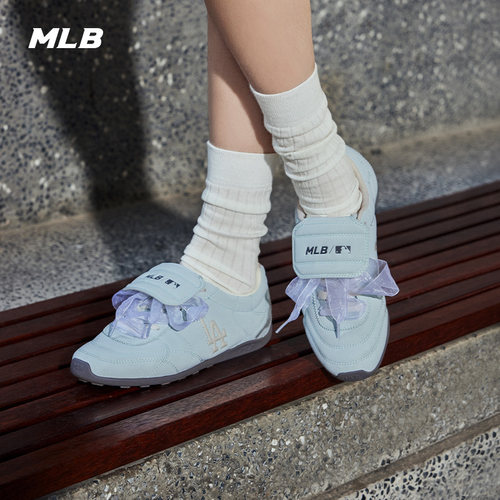 MLB官方 男女同款时尚百搭通勤舒适复古薄底鞋26春季新款SXDPS
