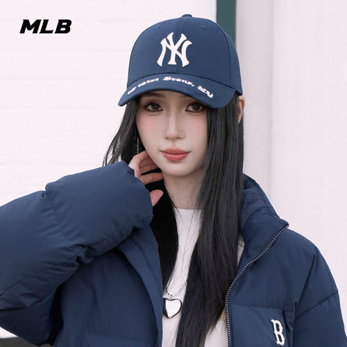 MLB官方男女帽子刺绣运动休闲