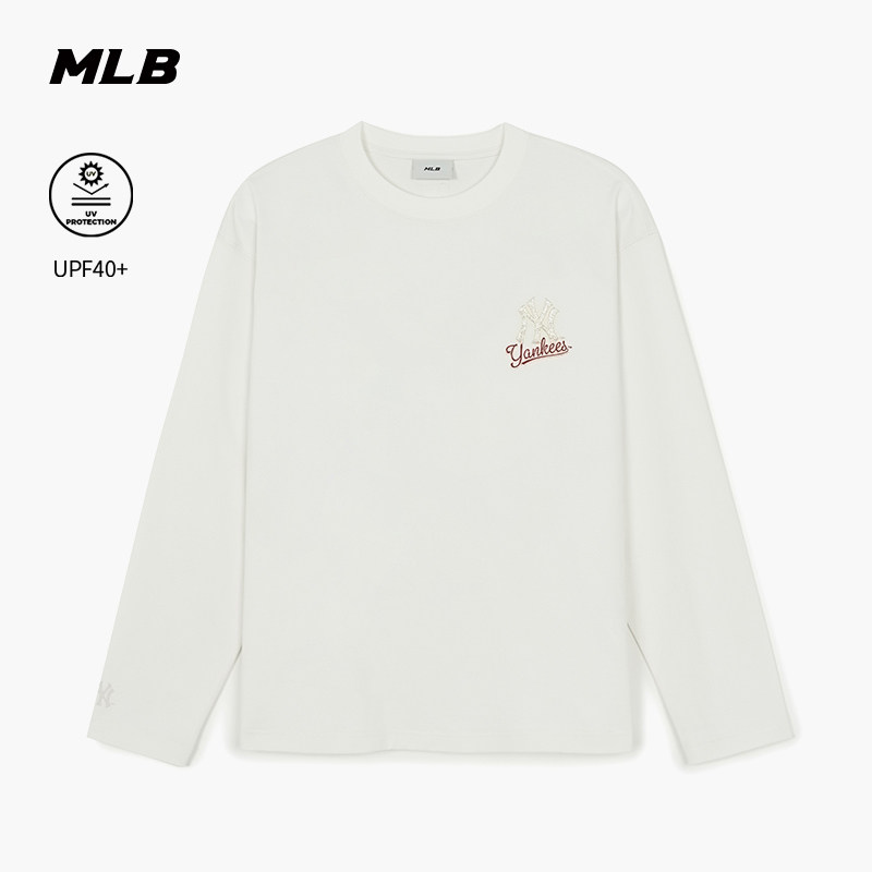 MLB官方 男女同款新年系列小标休闲防晒长袖T恤26春季新款TSQ03,运动服/休闲服装,运动T恤,淘宝优惠券,粉丝福利购,淘宝优惠卷