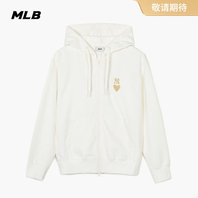 官方运动上衣MLB连帽外套宽松