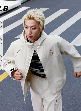 MLB官方 张康乐同款男女防水防泼水防风夹克外套25秋季新款WJB01