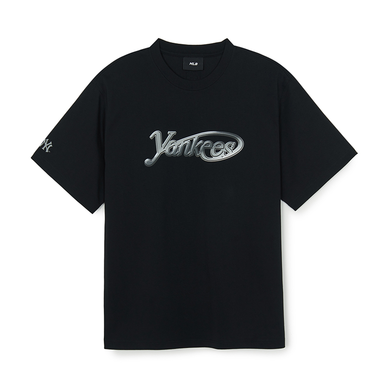 MLB情侣圆领短袖T恤衫