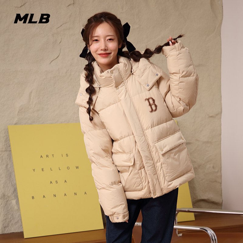 MLB官方男女情侣羽绒服22秋冬新
