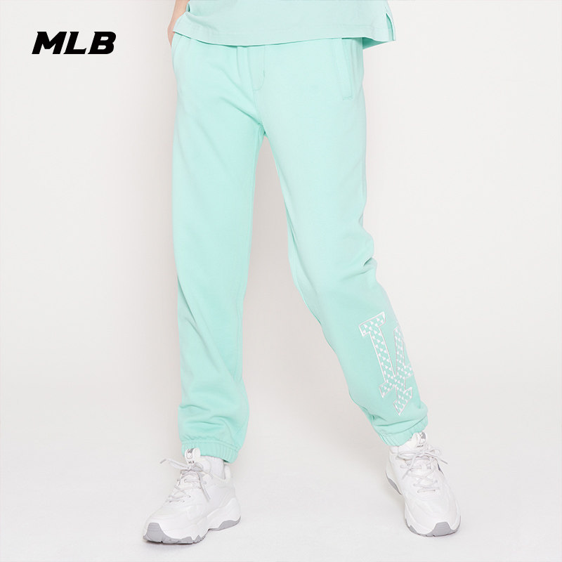 MLB运动长裤宽松休闲男女新款