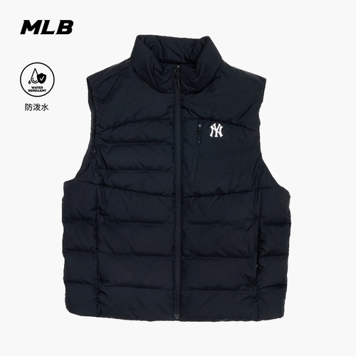 MLB百搭防泼水轻量羽绒马甲背心