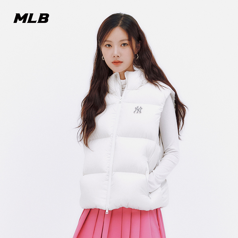 MLB官方情侣时尚运动羽绒马甲