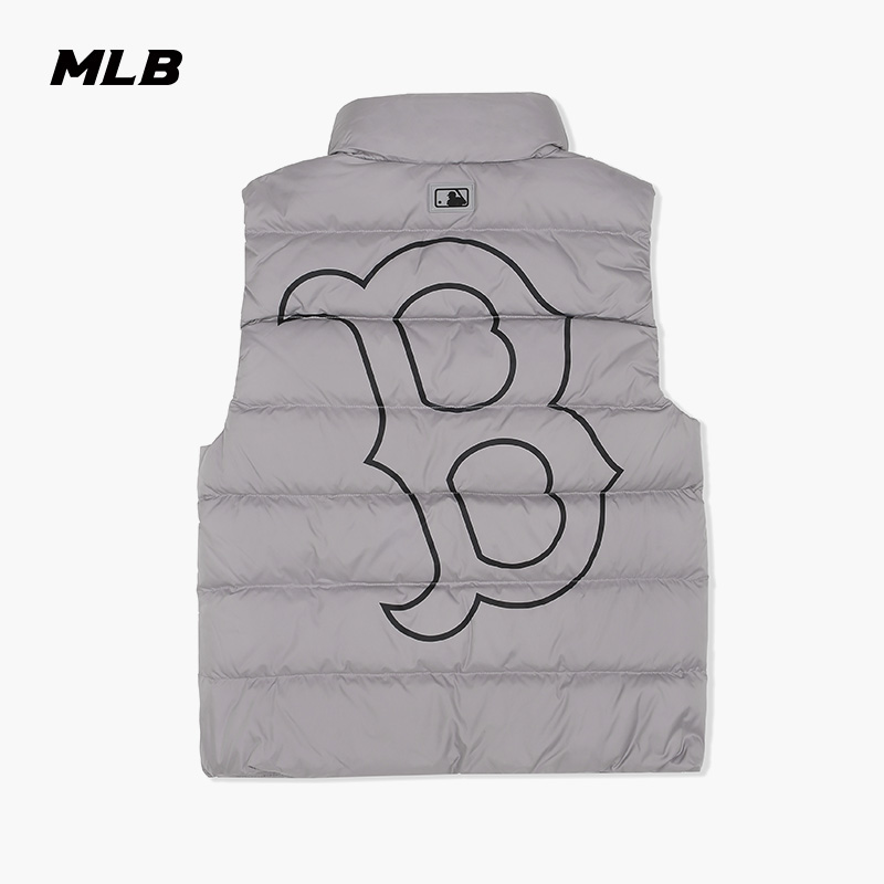 官方MLB男女情侣羽绒马甲