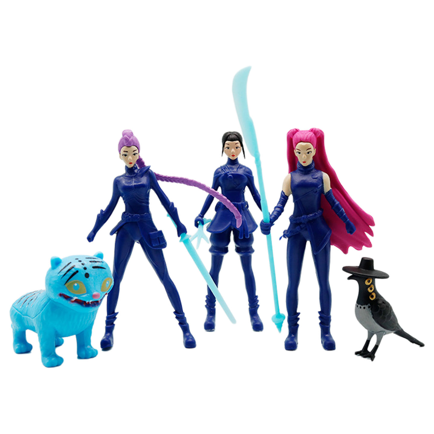 猎魔女团K-pop手办玩具摆件模型