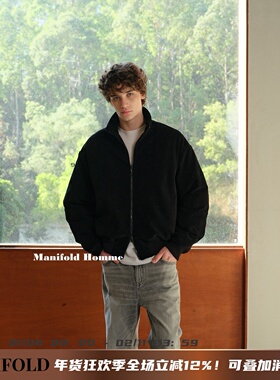 Manifold｜90三星鹅绒西班牙进口牛正绒磨砂防风立领牛皮羽绒服