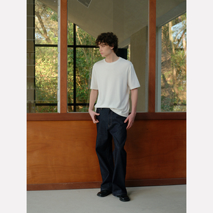 Manifold｜意大利进口BERTO原牛13oz复古简约直筒宽松牛仔裤长裤