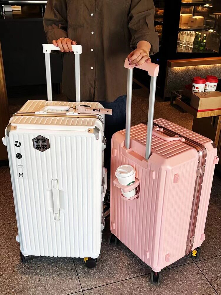 新款大容量铝框行李箱30寸男女多功能刹车万向轮拉杆箱32寸可托运