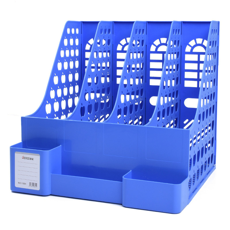 世宝文件架桌面加厚办公用品书架