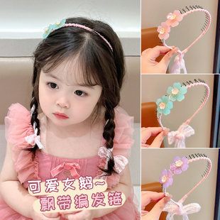 儿童古风发箍流苏新款 森系女童可爱碎发饰超仙发卡蝴蝶结高级头箍