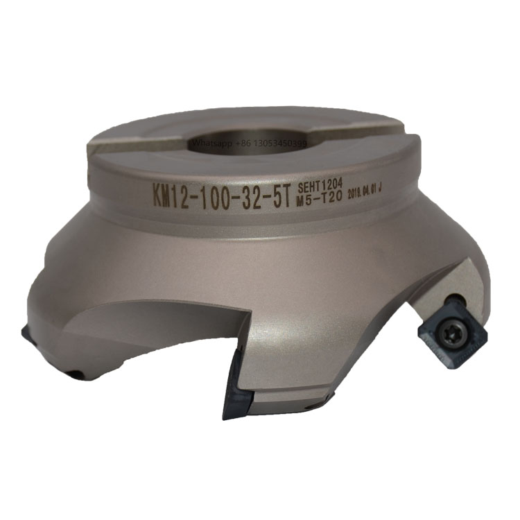 KM12-100-32-5T壳型铣刀盘，表面镀层防锈铣刀盘 100mm直径铣刀盘
