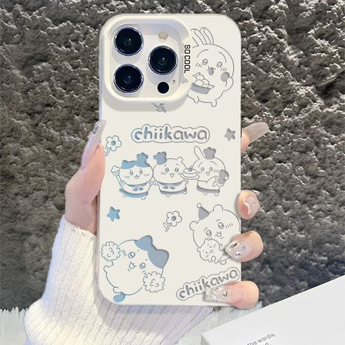 适用苹果手机壳吉伊卡哇chiikawa