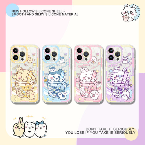 chiikawa适用opporeno14pro手机壳K12x小八19乌萨奇11吉伊10新款findX8卡哇realme真我Neo7女GT6软5/4/9套十+