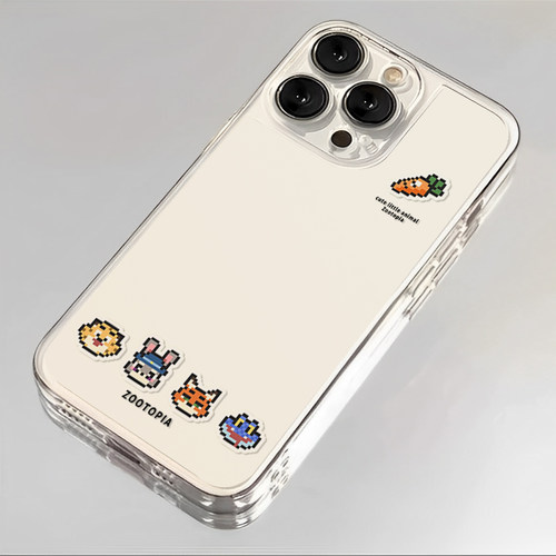 拼豆尼克朱迪适用iqoo15手机壳13疯狂动物城z9turbo透明12卡通11s一加ace6新款neo10pro/1+2/3v/9/8/7/5/vivo