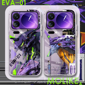10s青春版 EVA初号机适用小米17promax高达手机壳16动漫15ultra透明14新款 13男女12创意11二次元 战士外保护套